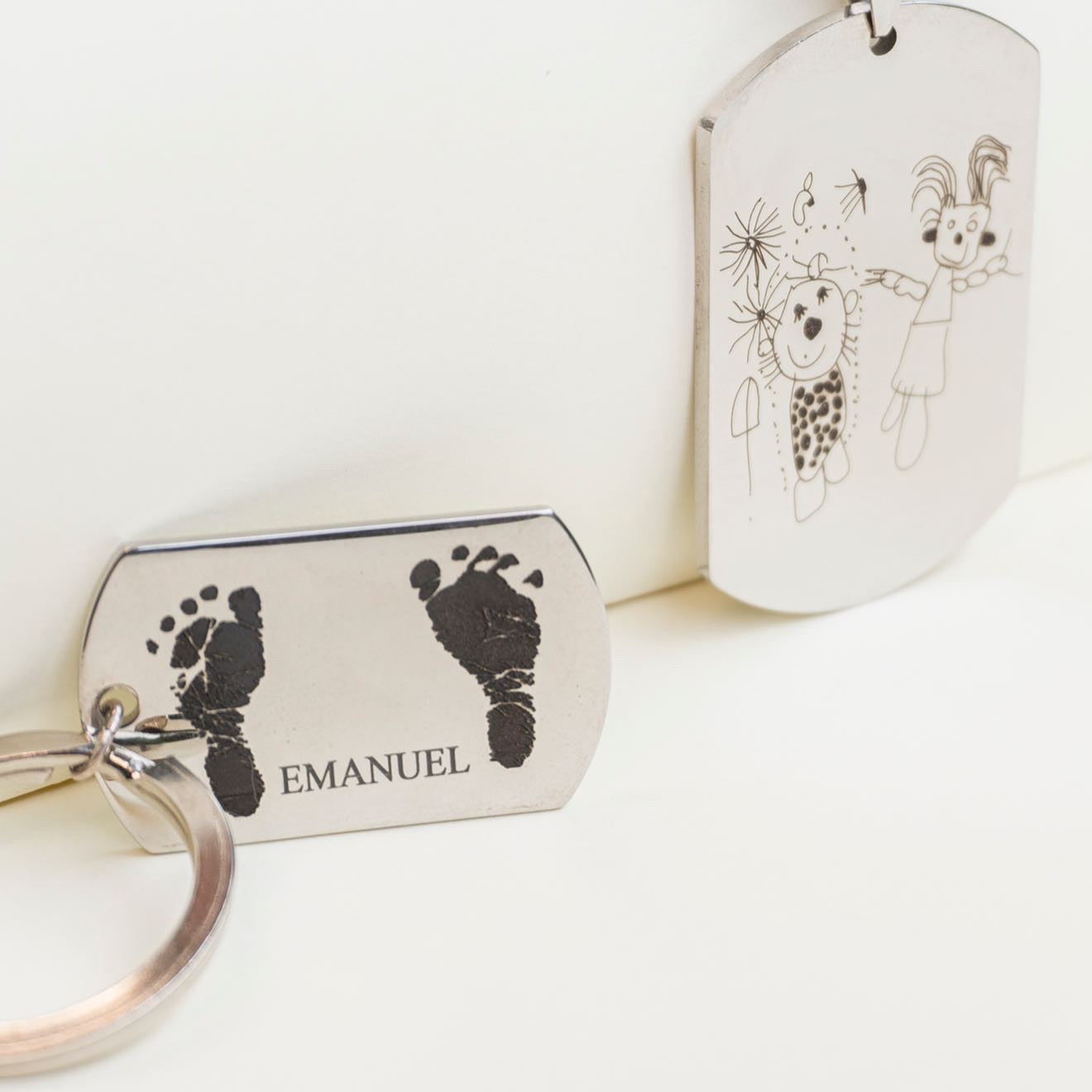 Llavero ACERO personalizado