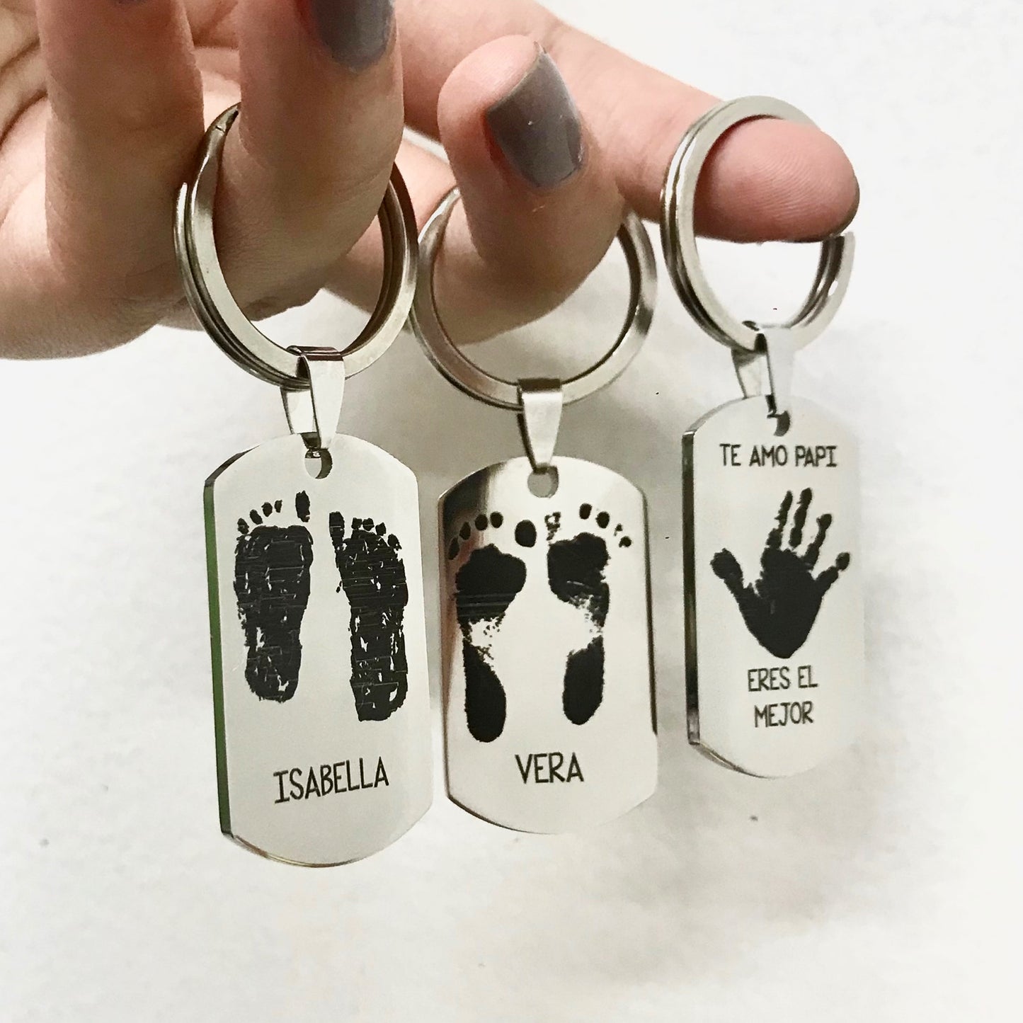 Llavero ACERO personalizado