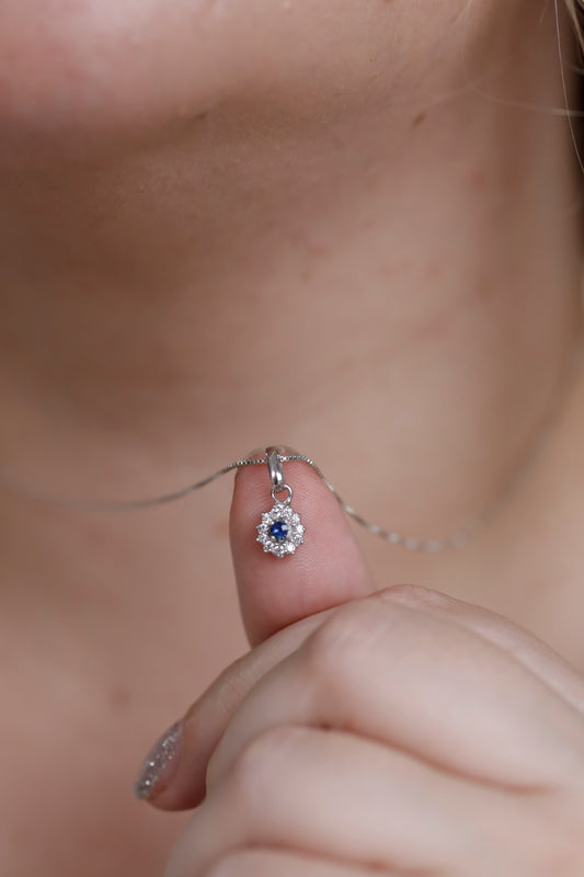 Collar Lucia ZAFIRO AZUL